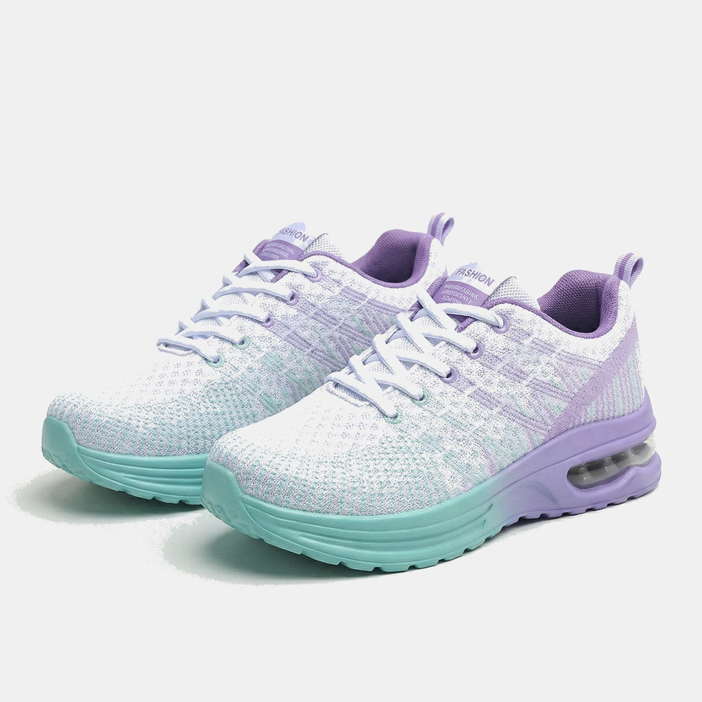 Chloe | Orthopedic Shoes in Violet & Turquoise