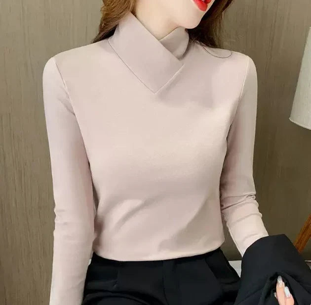 Winnie | Elegant High-Neck Sweater