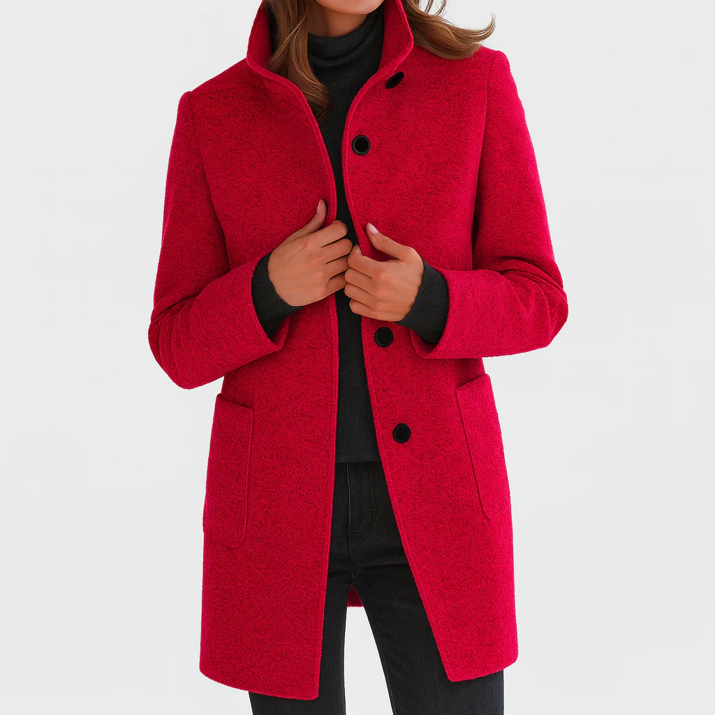 Ethel | Midi-Cut Wool Coat