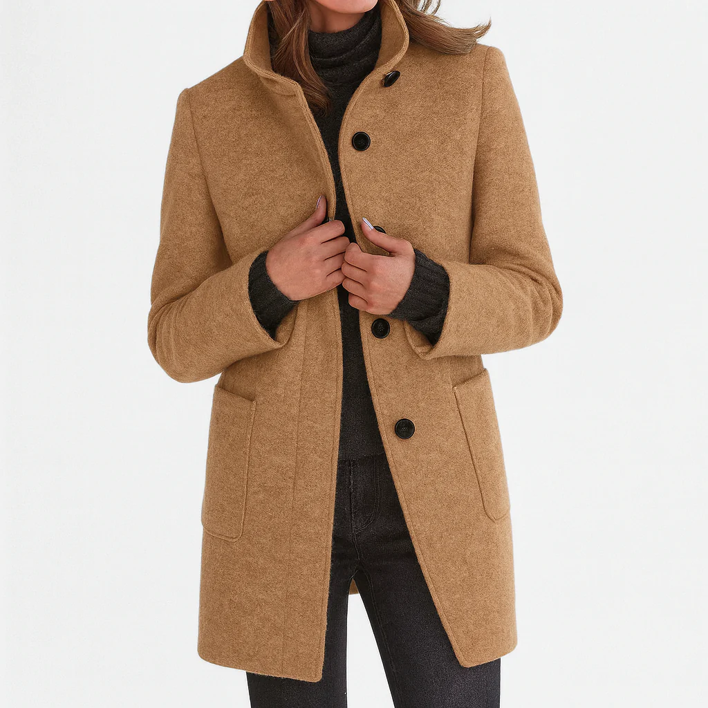 Ethel | Midi-Cut Wool Coat
