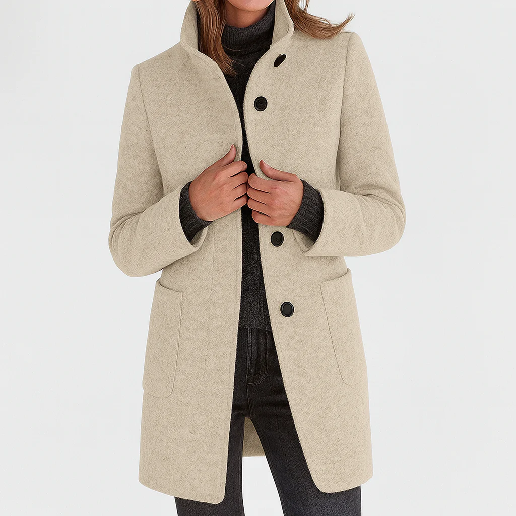 Ethel | Midi-Cut Wool Coat