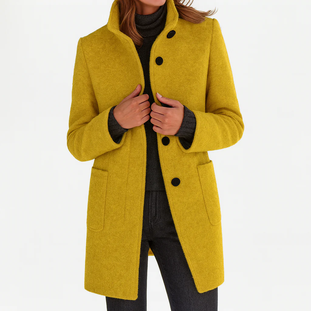 Ethel | Midi-Cut Wool Coat
