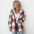 Kendra | Cozy Plaid Hooded Jacket