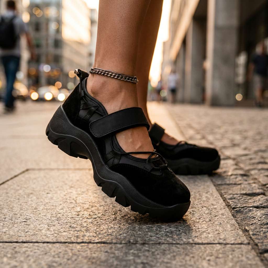 Vicky | Comfort Loafer with Velcro Closure