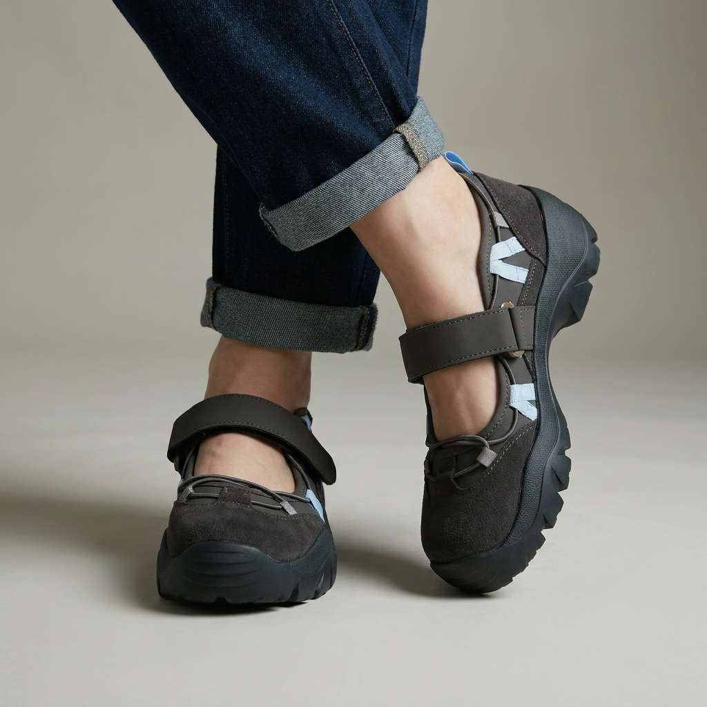 Vicky | Comfort Loafer with Velcro Closure