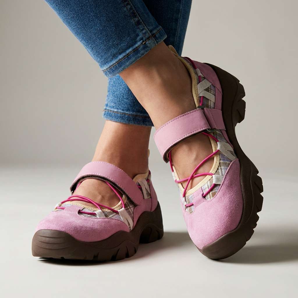 Vicky | Comfort Loafer with Velcro Closure