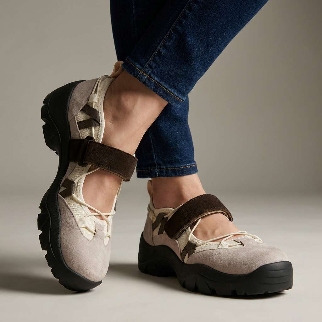 Vicky | Comfort Loafer with Velcro Closure