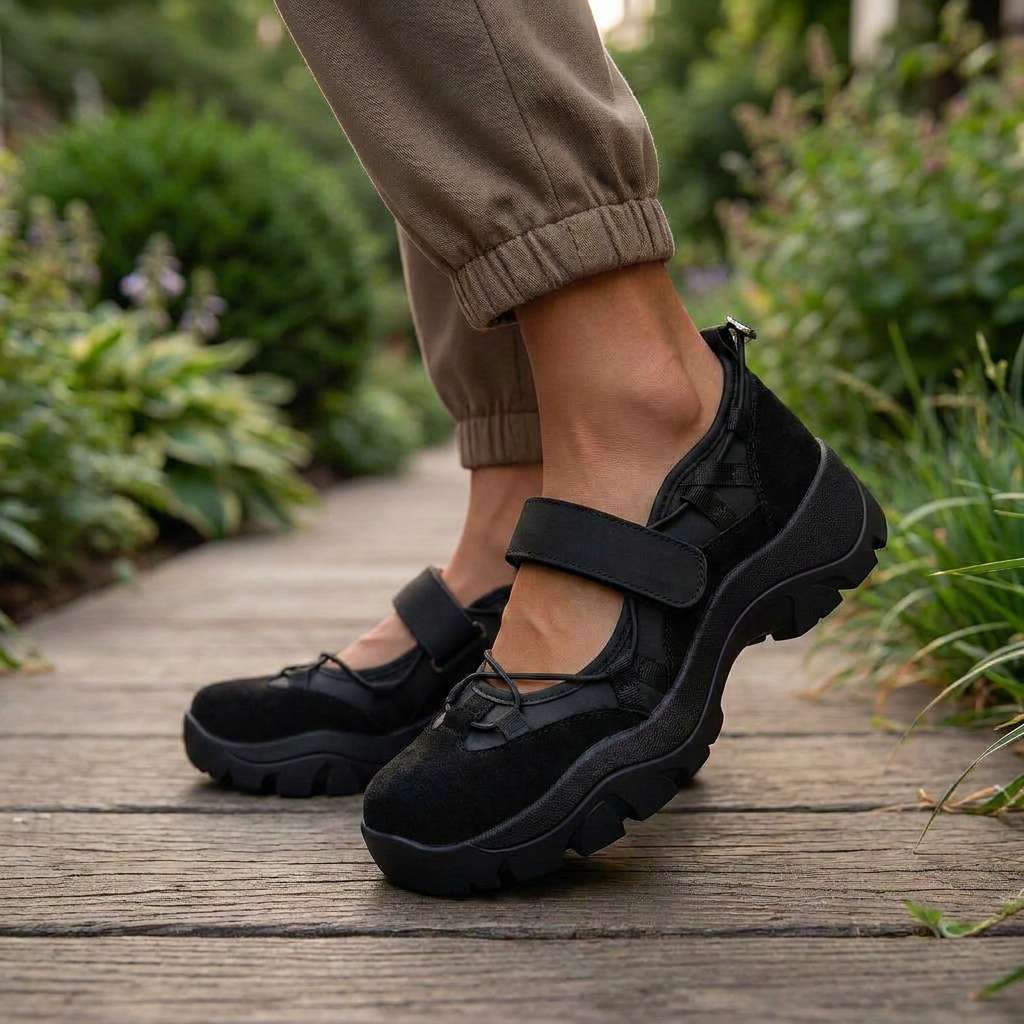 Vicky | Comfort Loafer with Velcro Closure