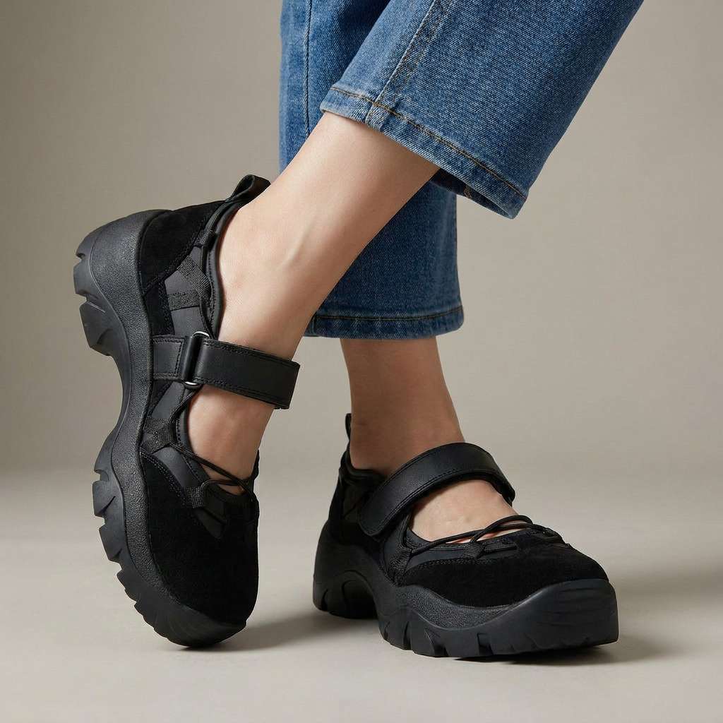Vicky | Comfort Loafer with Velcro Closure