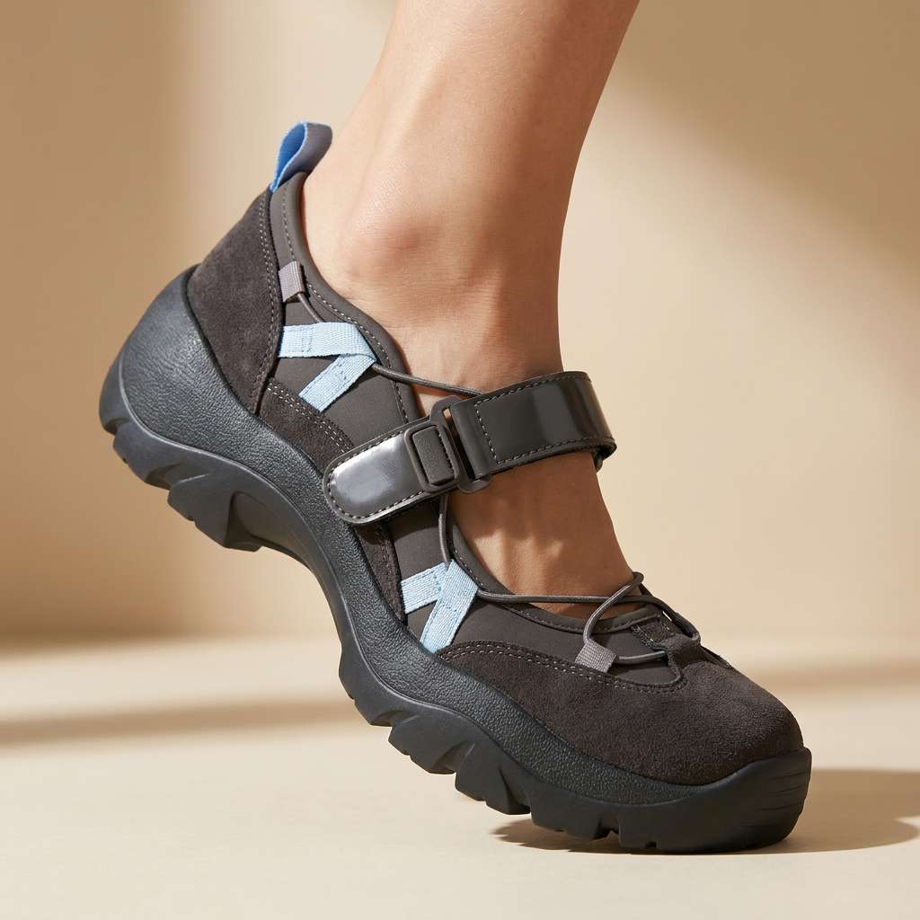 Vicky | Comfort Loafer with Velcro Closure