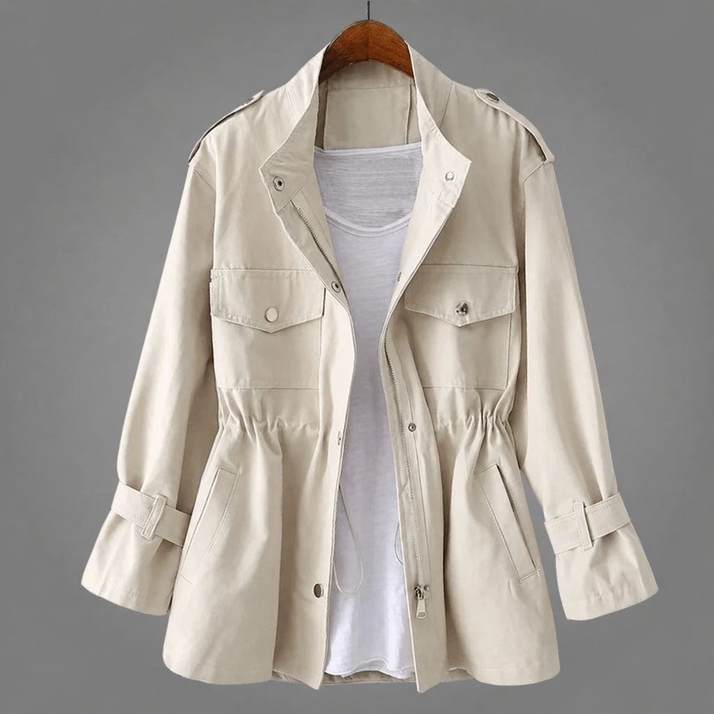 Meredith | Tailored Wool Blend Coat