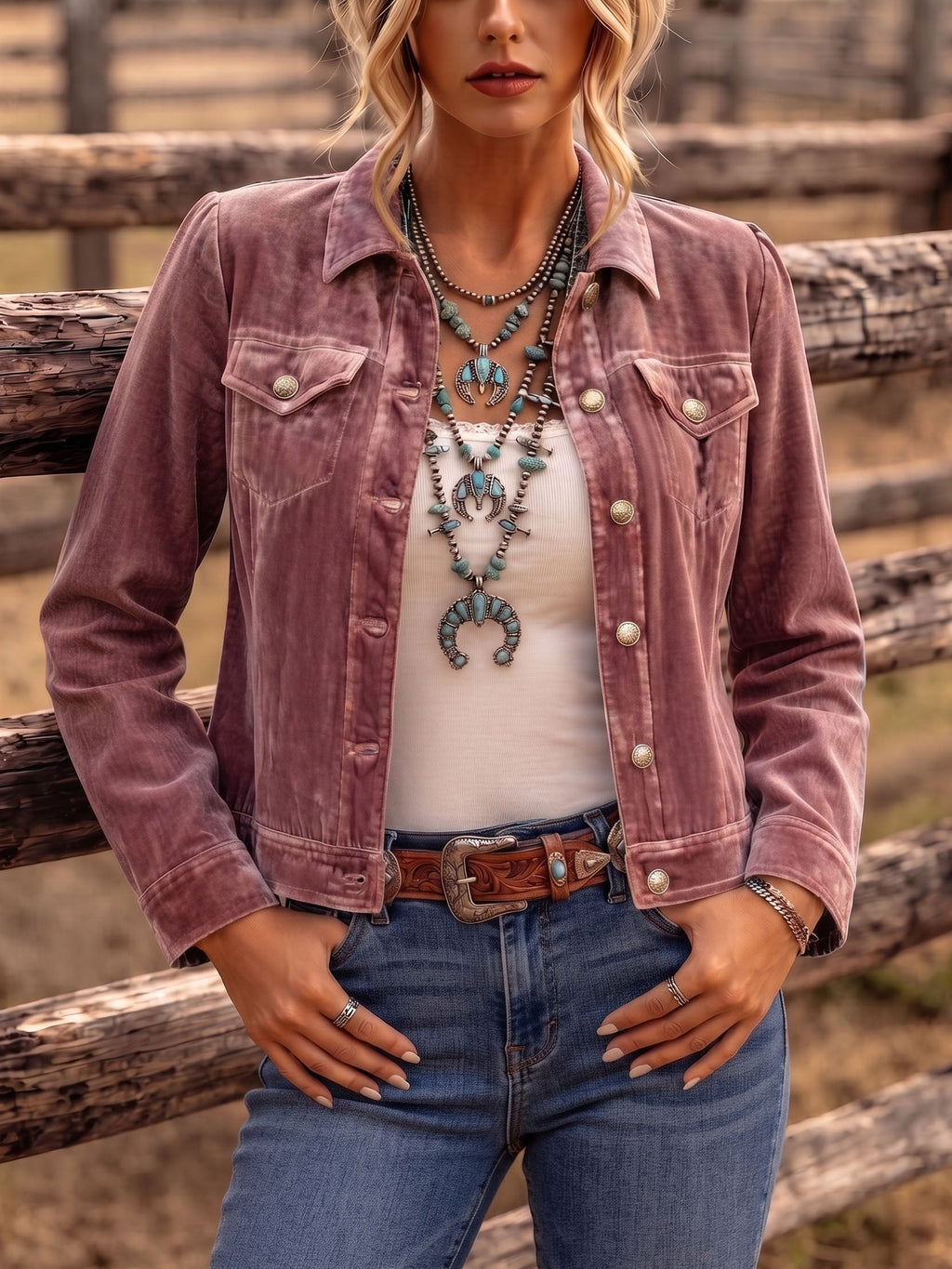 Dianne | Boho Vintage-Inspired Velvet Jacket