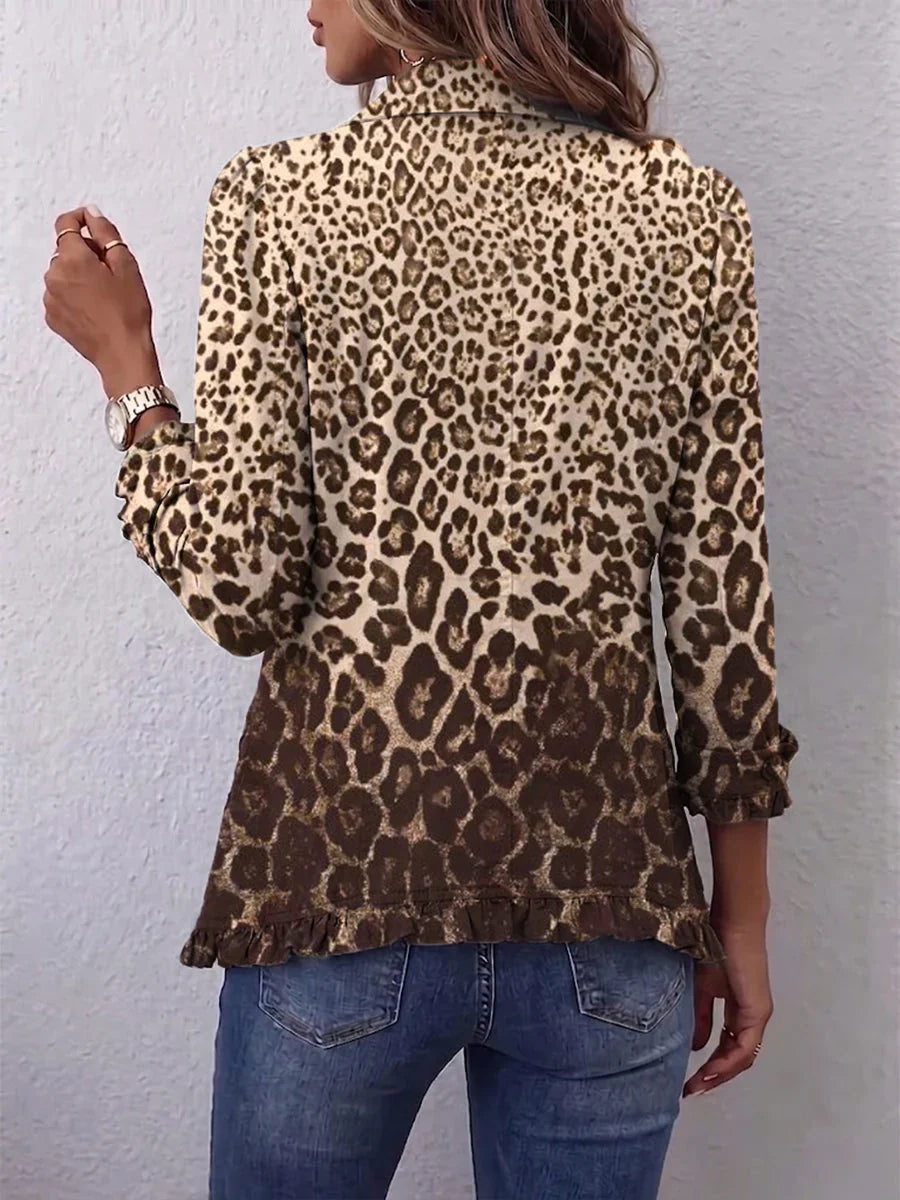The Lois | Boho Ruffled Jacket