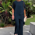 Becca | Elegant Asymmetrical Two Piece Set