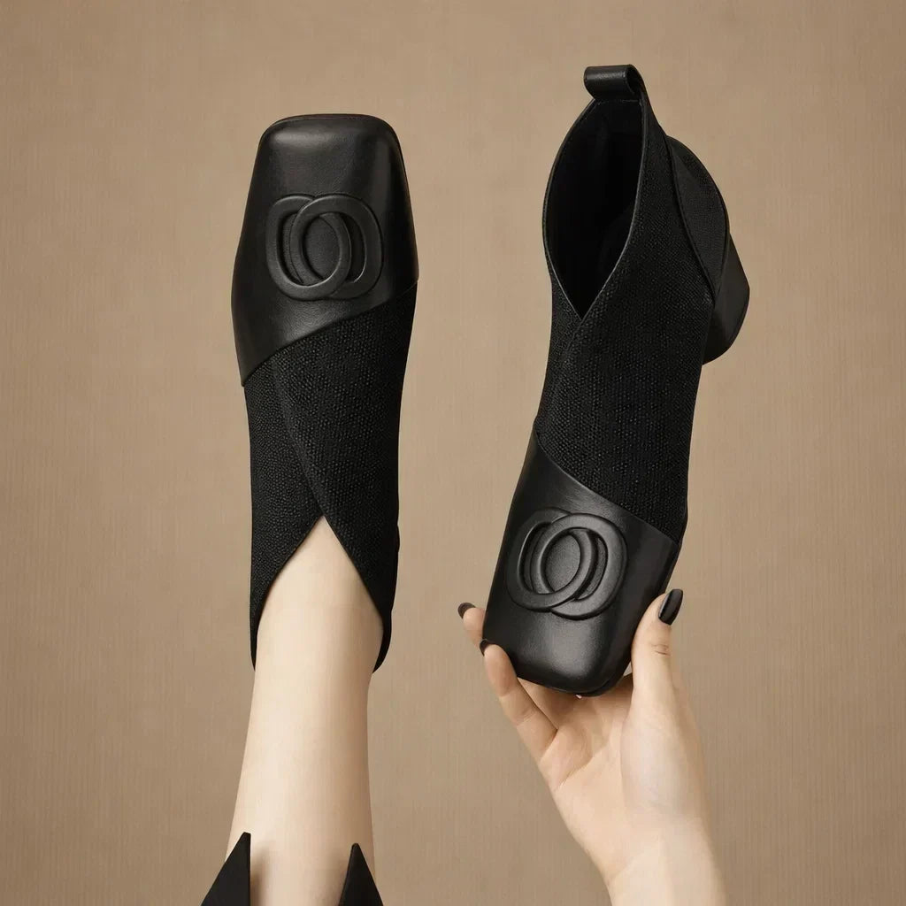 Mia | Opium Leather Boots