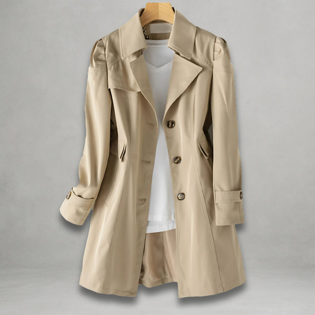 Suzanne | CLASSIC SINGLE-BREASTED TRENCH COAT