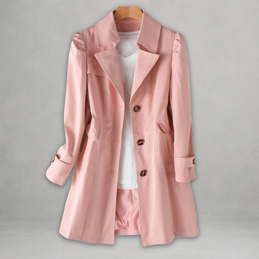 Suzanne | CLASSIC SINGLE-BREASTED TRENCH COAT